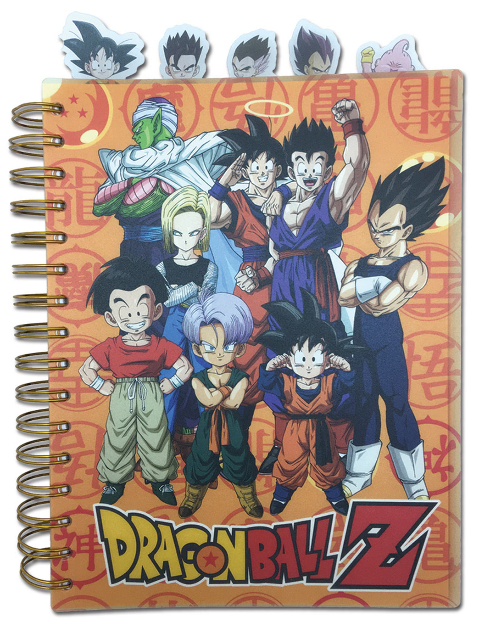 Dragon Ball Z- Buu Saga Tabbed Notebook