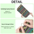 thumbnail image 4 of Colorful boho kitchen drying mat 18x24 Inch featuring vibrant floral patterns and absorbent microfiber fabric for reliable drying, 4 of 4