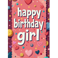 thumbnail image 3 of Colorful Happy Birthday Girl Banner Background Decor for Birthday Party Celebration Photography Props Backdrop Party Supplies Decorations, 3 of 3