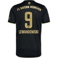 thumbnail image 1 of 21-22 Fc Bayern Munich Camiseta Visitante Número 9 Robert Lewandowski Jersey-XL- BmatwkZeng Bmatwe Jersey, 1 of 4