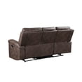 thumbnail image 6 of New Classic Furniture Quade 2-Piece Fabric Power Loveseat and Sofa Set in Mocha, 6 of 15
