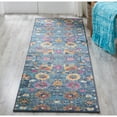 thumbnail image 6 of Nourison Passion Floral Denim 2'2" x 10' Area Rug, (2x10), 6 of 8
