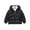 Black, variant on Boys Girls Down Jacket Unisex Tween 4-12Year Long Sleeve Solid Color Padded Jacket Winter Thickened Warm Padded Coat Casual Outerwear