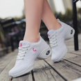 thumbnail image 5 of nuevos zapatos de baile para mujer, deportes para niñas, suela exterior blanda, zapatos de práctica para mujeres, zapatos de baile de Jazz modernos, zapatillas de deporte, 5 of 5