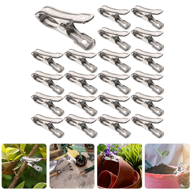 Milisten 30Ud Clamps Para Ropa Y Telas En Acero Inoxidable Con Fijación Y Uso
