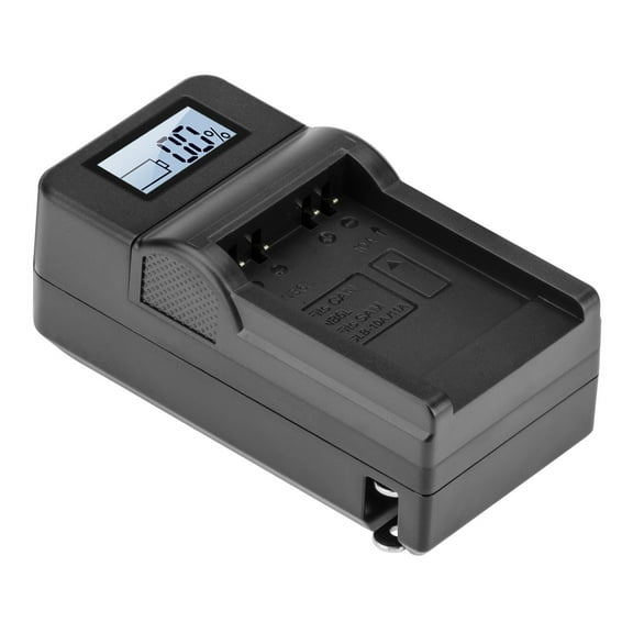 Green Extreme Compact Smart Charger with LCD Screen for Canon NB-6L