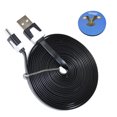 thumbnail image 1 of HQRP Extra Long 10ft USB to micro USB Cable for HTC 73H00315-00M Replacement + HQRP Coaster, 1 of 4