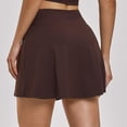 thumbnail image 6 of xfsWaSs Women's Tennis Skirt with Built-In Shorts High Waist 4-Way-Stretch Running Tennis Skirts Lightweight Slim Fit Athletic Golf Skorts, 6 of 6