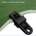 thumbnail image 6 of Tarp Clips Heavy Duty Lock Grip,Tarp Clamps for Cover Awnings, Outdoor Camping, Caravan Canopies, Car Covers, 10 PCS Per Pack (Black) 0.98x0.86x3.18", 6 of 9
