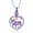 Rainbow, variant on Bulldog Cremation Jewelry Urn Necklace for Ashes for Pet Heart Memorial Ash Jewelry Keepsake Pendant for Bulldog Dog's Ashes with Filling Kit