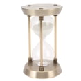 thumbnail image 4 of Reloj de Arena de Metal Temporizador de Arena Decorativo Vintage Arena de Alto Brillo Reloj de Arena reemplazable Bronce S 15 min, 4 of 5
