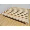 thumbnail image 2 of Base Para Cama King Size Muebles GM Tradicional Desarmable Sin Pintar Madera de Pino Estufada, 2 of 5
