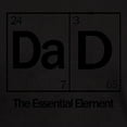 thumbnail image 3 of CafePress - Dad: The Essential Element T Shirt - Men's Classic Graphic Cotton T-Shirt, 3 of 4