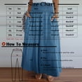 thumbnail image 4 of TaTaai Womens Solid Wide Leg Pants Elastic Waist with Pockets Casual Long Trousers for Daily, 4 of 7