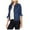 Dark Blue, variant on Tiweut Womens' Denim Jackets Button Down Long Sleeve Lapel Loose Fit Coat with Pocket Tops Black,L
