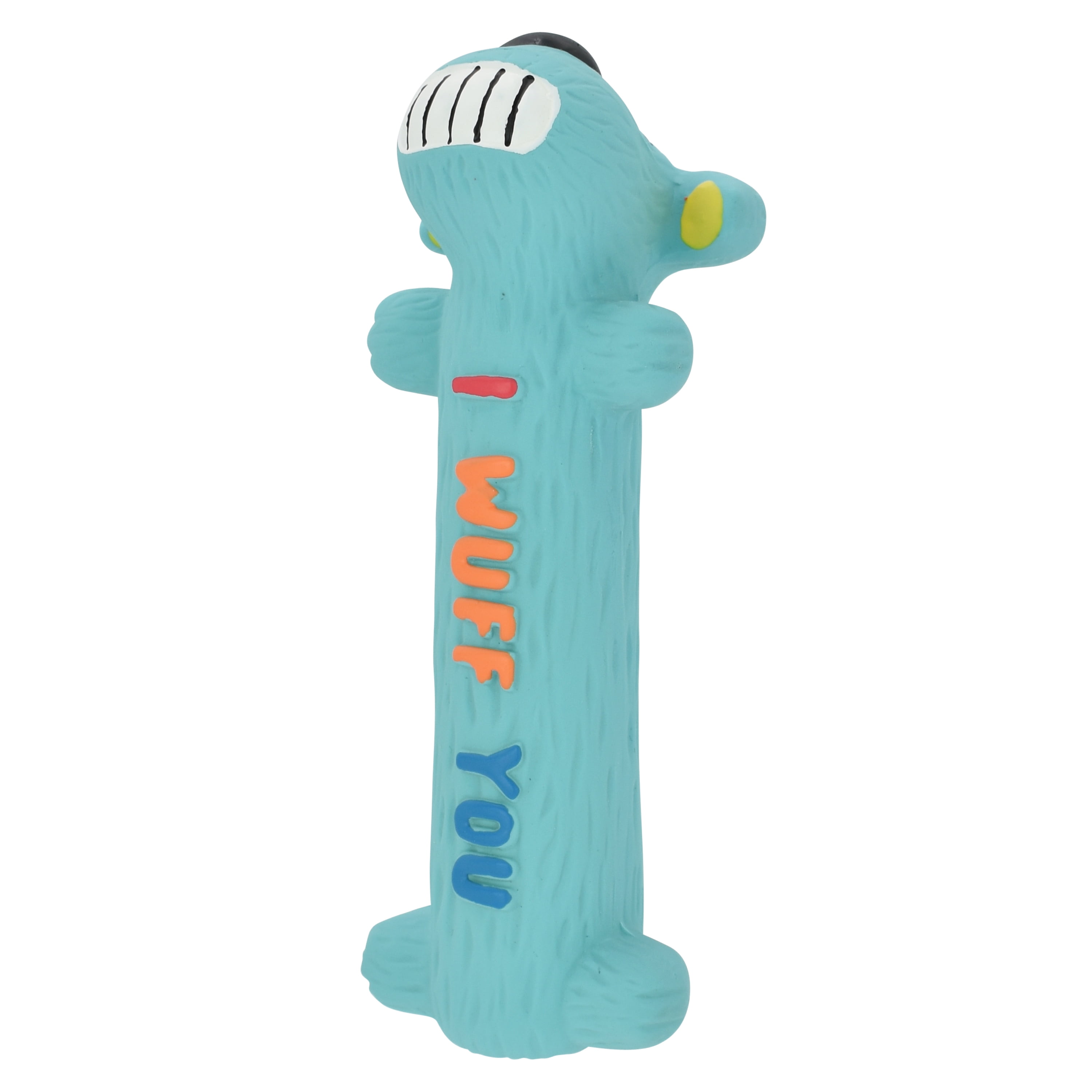 (3 pack) Multipet Loofa Latex Smiling Plush Dog Toy