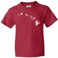 thumbnail image 3 of Inktastic Hawaii Silhouette Mandala Youth T-Shirt, 3 of 5