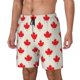 thumbnail image 1 of Balery Happy Canada Day Bañador para hombre, shorts de playa de secado rápido con entrepierna y forro de compresión-Large, 1 of 6