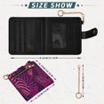 thumbnail image 3 of Small Wallet For Women Bifold Leather Pocket Coin Credit Card Holder With RFID Blocking Zebra Pattern, 3 of 6