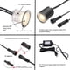 thumbnail image 4 of Pack de 16 focos LED empotrables - 12V - IP67 - 0,6W - Diámetro: 32mm - Para uso interior y exterior - 2800K - Blanco cálido, 4 of 5