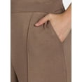 thumbnail image 5 of Scoop Women’s and Women’s Plus Ultimate Scubaknit Seamed Sweatpants, Sizes XS-4X, 5 of 5