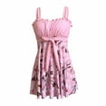 thumbnail image 1 of Traje de Baño de Bikini de Mujer Traje de Baño Dividido Slings Vestido de Playa de Franja Conjunto de Dos Piezas, 85% Nylon 15% Spandex Traje de Baño Sexy para Piscina, Playa Y Verano, 1 of 6