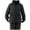 Black, variant on Women's Lightweight Quilted Jacket Long Sleeve Warm Oversized Coat