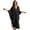 Black Marble, variant on Caftans for Women Beach Cover Up Swimsuit Coverups Swimwear Kaftan Dresses Long Caftans Plus Size Batwing Sleeve Swimsuit Coverup V Neck Summer Beach Dress, Leopard Print