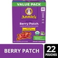 thumbnail image 3 of (3 pack) Annie's Organic Berry Patch Bunny Fruit Flavored Snacks, Value Pack, 22 Pouches, 15.4 oz, 3 of 13