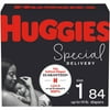 Huggies Special Delivery Hypoallergenic Baby Diapers, Size 1, 84 Ct