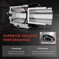 thumbnail image 4 of A-Premium Disc Brake Caliper Assembly with Bracket Compatible with Ford Windstar 1999 2000 2001 2002 2003 Front Left Driver Side, 4 of 9