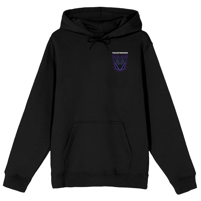 Transformers One Decepticon Symbol Megatron Black Hoodie