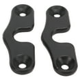 thumbnail image 1 of Sunvisor Fixator, Practical Simple Design Black Sun Visor Brackets Anti Loosening Wearproof With Screws For Car, 1 of 8