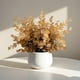 thumbnail image 4 of Pequeñas plantas artificiales de eucalipto en macetas blancas - Plantas artificiales de interior para decoración de dormitorios, despachos y escritorios, 4 of 6