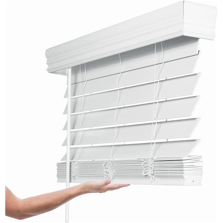 Calyx Interiors 2.5-Inch Cordless Faux Wood Blinds – 31
