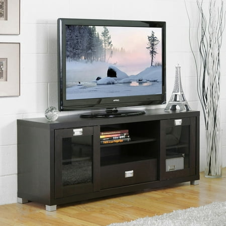 Baxton Studio Matlock Modern Espresso Tv Stand With Gl Doors Baxton Studio Matlock Modern Espresso Tv Stand With Gl Doors