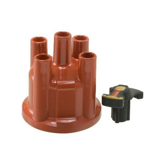 Distributor Cap and Rotor Kit - Compatible with 1990 - 1993 Volvo 240 2.3L 4-Cylinder 1991 1992