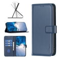 thumbnail image 1 of SaniMore Case for iPhone 14 Pro Max (6.7" 2022), PU Leather Flip Folio Book Protective Cover Cash Pocket Magnetic Clasp Credit Card Holder Kickstand Men Women TPU Shockproof Wallet Shell, Blue, 1 of 11