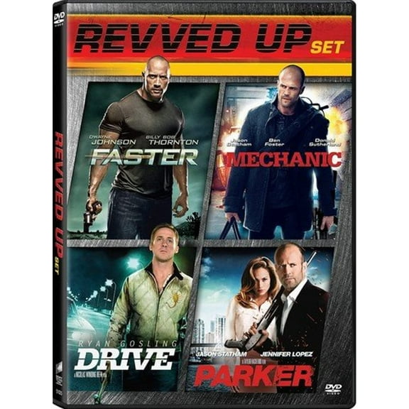 Drive / Parker / Faster / The Mechanic  [DIGITAL VIDEO DISC] Widescreen