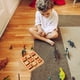 thumbnail image 4 of 1 juego de mesa de madera Tic Tac Toe, juego de inteligencia para padres e hijos, juguete de ocio, 4 of 7