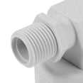 thumbnail image 2 of Miangastore Valve de Réservoir de Lavage de Voiture Valve de Réservoir Blanc Nylon Flotteur Rond 1Pcs 3.5x3.3x2.2in, 2 of 8