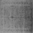 thumbnail image 1 of Ahgly Company Indoor Square Oriental Gray Industrial Area Rugs, 5' Square, 1 of 4