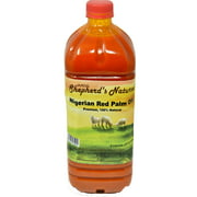 Nigerian Red Palm Oil by HATF's Shepherd's Natural 2 liter / 67.628 fl. oz.