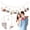 B, variant on Hanging Photo Display Wall Decor - Wooden String with Clips for Instant Picture Collage, Dormitory Cafe Home Decoration, 100x70cm