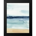 thumbnail image 2 of Warren, Annie 19x24 Black Modern Framed Museum Art Print Titled - Watercolor Ocean Horizon I, 2 of 5