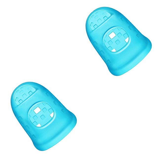 Protector de Dedos de Silicona Moyic para Guitarra Ukulele Transparente Azul Cielo S