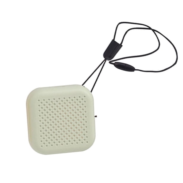 Toystoory Ambientador de aire para colgar en el cuello, ambientador de aire portátil, máquina refrescante de plástico Suministros de limpieza para el hogar Verde Toystoory HA006398-06B