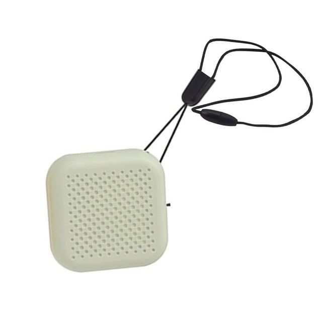 Bewildely Ambientador de aire para colgar en el cuello, ambientador de aire portátil, máquina refrescante de plástico Suministros de limpieza para el hogar Verde Bewildely HA006398-06B