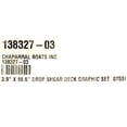 thumbnail image 3 of Chaparral Boat Emblem Decal Stickers 816147 | Drop Shear SSI (Set of 2), 3 of 3