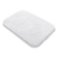 thumbnail image 2 of Area Rugs,Bathroom Rugs Bath Mat Absorbent Microfiber Bath Rugs Non Slip Plush Shaggy Shower Mat For Bathroom Floor Tub Machine Washable Kitchen Mat Doormat White(24x16 Inch), 2 of 8